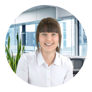 girl with white shirt headshot